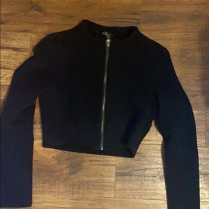 Akira zip up sweater